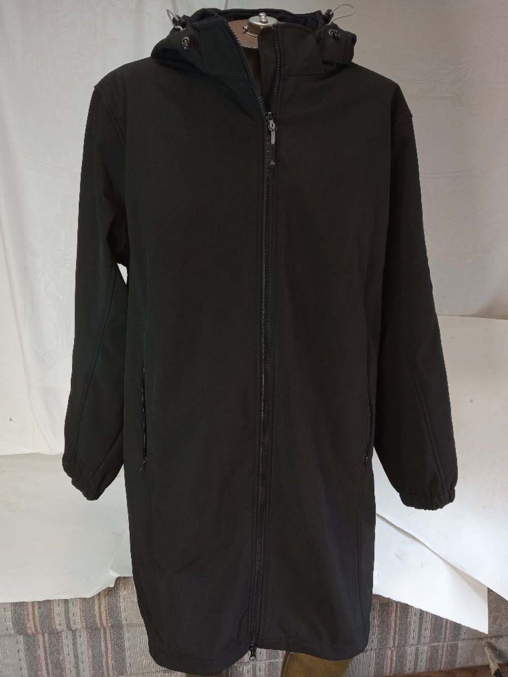 Misty Mountain Technical Performance Outerwear Rain Coat Black Size 3XL Men